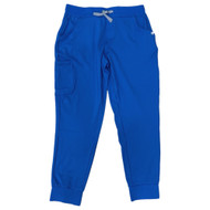 Doctor's Choice Womens Blue Stretch Scrubs Jogger Pants