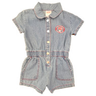Strawberry Shortcake Toddler & Infant Girls Denim Romper Outfit