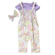 Disney Girls Bambi & Thumper Romper With Shirt & Headband 3 Pc Outfit