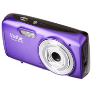 Vivitar 16 MP Digital Compact System Camera with 1.8" LCD, Purple ViviCam S130