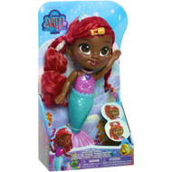 Disney Junior Atlantica 9.5" Ariel Doll for Bath or Pool Play, Little Mermaid