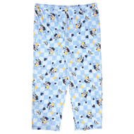Womens Blue Bluey Soft Knit Sleep Pants Pajamas
