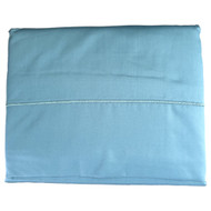 Hotel Style Teal Blue Full Bed Cotton Sateen Sheet Set, 500 Thread Count Sheets