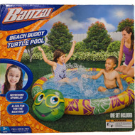 Banzai Beach Buddy Turtle Pool Swimming Pool with Sprinkler
