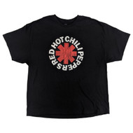 Red Hot Chili Peppers Mens Black Short Sleeve Graphic Tee Shirt 3XL