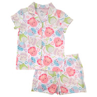 Girls Squishmallows Cozy Pajamas Shorts Sleep Set 8