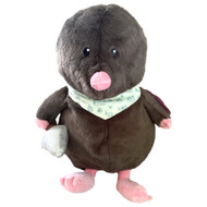 Gigglescape Plush Brown Mole 12" Stuffed Animal Pal