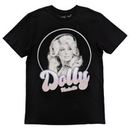 Dolly Parton Mens Black Nashville Graphic Tee Shirt X-Large