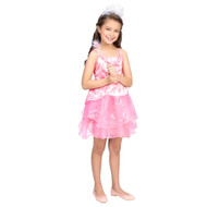 Girls Wicked Deluxe Glinda Bubble Dress & Accessories Halloween Costume 4-6X
