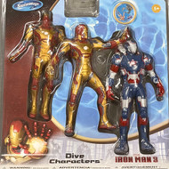 Iron Man Diving Sticks Dive Characters Pool & Swim Toy Set of 3