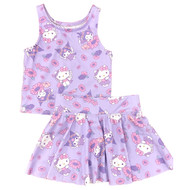 Hello Kitty & Friends Toddler Girls 2 Pc Active Wears Skort Outfit Set 3T