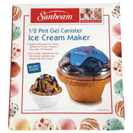 Sunbeam 1/2 Pint Gel Canister Ice Cream Maker