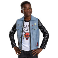 Disguise Boys Stranger Things Eddie Hell Fire Club Costume Jacket