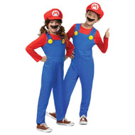 Disguise Boys Red & Blue Super Mario Halloween Costume Large (10-12)