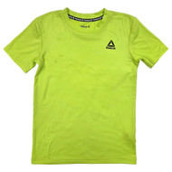 Reebok Boys Green Reebok Fast Drying Short Sleeve Tee T-Shirt