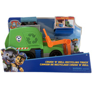 Paw Patrol Crush N’ Roll Recycling Truck with Rocky Figure & Mini Vehicle