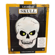Halloween Lighted Skull Lights 16 by 11 Inch