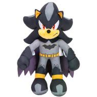 Sonic X DC Silver as Batman 9-inch Plush Figure, Stuffed Action Figure