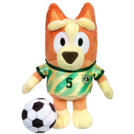 Bluey Bingo 6.5 Inch Plush Stuffie with Soccer Jersey & Ball, Stuffed Animal Pal