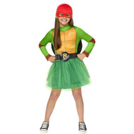 Girls Teenage Mutant Ninja Turtles 4-in-1 Halloween Costume Dress