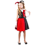Rubies DC Comics Red Black Harley Quinn Dress Halloween Costume