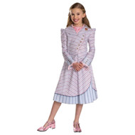 Girls Wicked the Musical Glinda Upland Shiz Classic Costume Dress