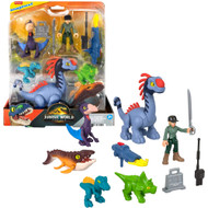 Imaginext Jurassic World Rebirth Land Sea & Air Dinosaur Figure Playset