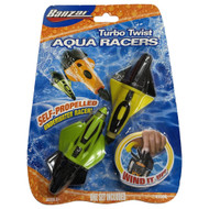 Banzai Turbo Twist Aqua Racers Underwater Pool Toys (Colors May Vary)