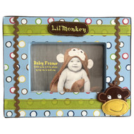 Baby Essentials Lil Monkey Picture Frame 4x6 inch, Baby Photo Frame