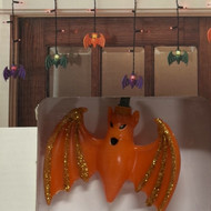 35 Multi-Color Bat Themed Icicle Lights Halloween String Light Set