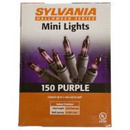 Sylvania 150 Purple Mini Lights Halloween String Light Set