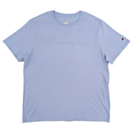 Champion Mens Big & Tall Pewter Blue Short Sleeve Graphic Tee Shirt