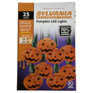 Sylvania LED Halloween Pumpkin Lights 25 Light String Light Set