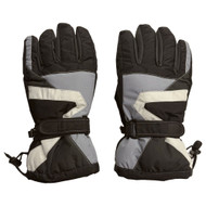 Igloos Mens Insulated Black & Gray Water Reistant Snow & Ski Winter Gloves L/XL