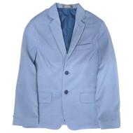 Van Heusen Boys Pale Blue Blazer Suit Jacket Button Front Coat