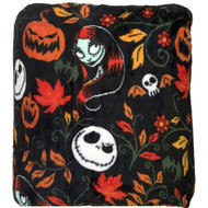 Big One Oversized Halloween Nightmare Before Christmas Plush Throw Blanket 5'x6'