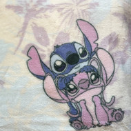 Big One Oversized Plush Disney Angel & Stitch Tropical Throw Blanket, 5'x6'