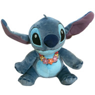 Disney Stitch Plush 8" Stuffed Animal Pal with Flower Lei, Stuffie