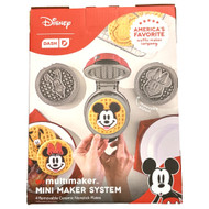 Dash Disney Multimaker Mini Maker Mickey Mouse Waffle Maker