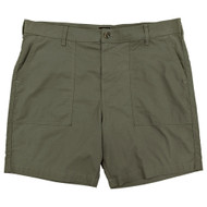 Lee Mens Olive Green Relaxed Fit Utility Shorts 8" Inseam