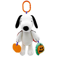 Kids Preferred Peanuts Snoopy Halloween Vampire Plush Baby Activity Toy