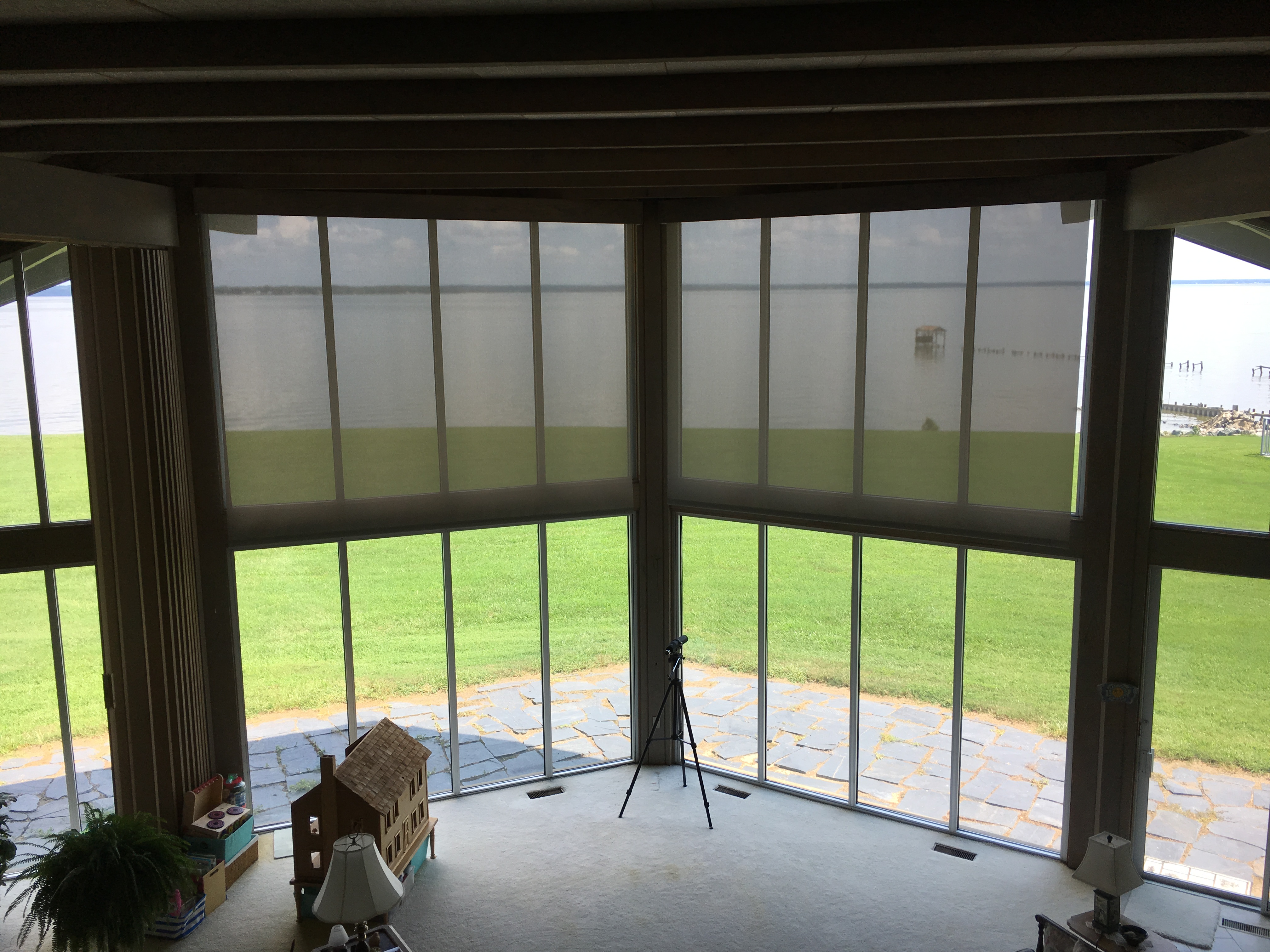 Large Window Blinds & Shades Automated Shade Custom Drapes, Blinds