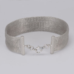 MESH SILVER BRACELET