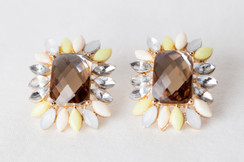 RADIANT FLORAL EARRINGS