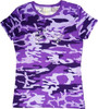 Purple Camo Cancer Awareness Tee by Live for Life