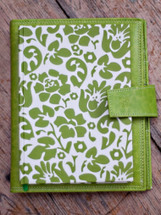 Ready for Recovery Cancer Treatment Organizer & Planner for Breast Cancer includes the Breast Cancer Planner & Cancer Journal in green floral print