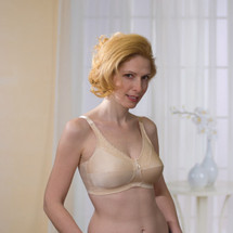 Lace Accent Bandeau Mastectomy Bra 