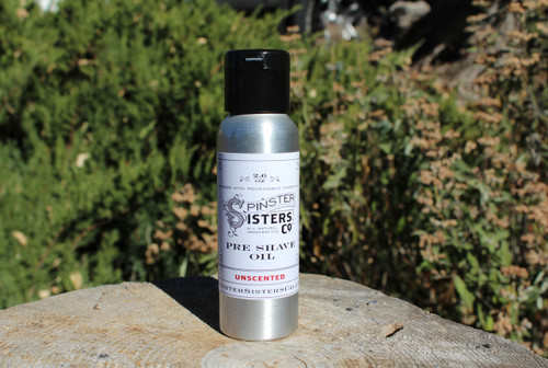  All Natural Pre-Shave Oil by Spinster Sisters Co