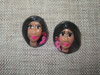 Judy's JEMs Clay Customizable  face Support Earrings 