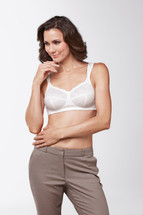 Carmen Pocketed soft cup Mastectomy Bra by Amoena